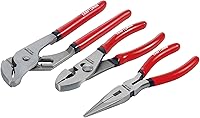 Vista 2 de CRAFTSMAN Pliers Set, 3 Piece Set, Long Nose, Slip Joint, 8 Inch Groove (CMHT84103R)
