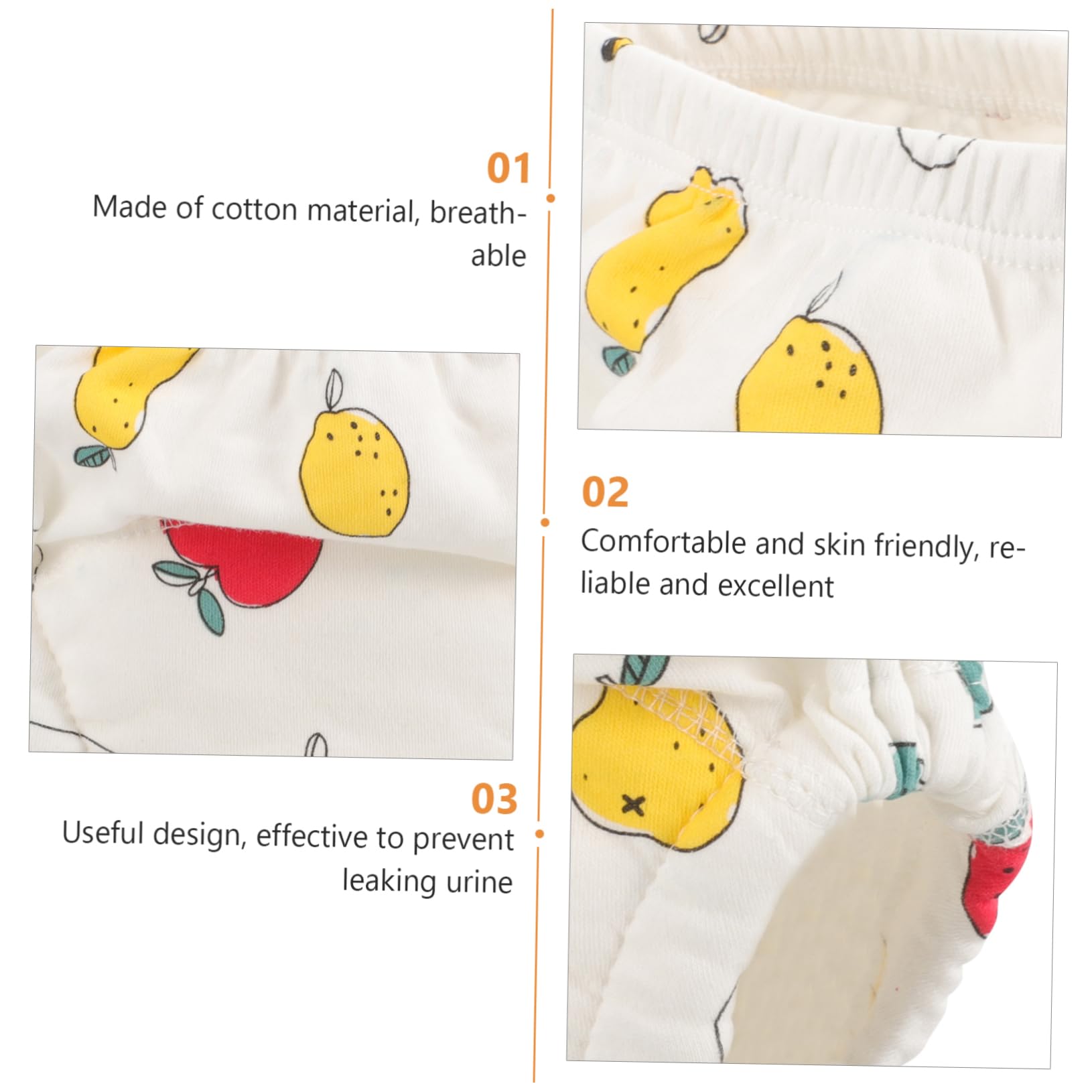 GALPADA 6 Piezas De Entrenamiento Para Bebés Pañal De Algodón Para Recién Nacido Pañal De Bebe De Agua Reutilizable es Lavables Para Bebés Niño Unisex Algodón