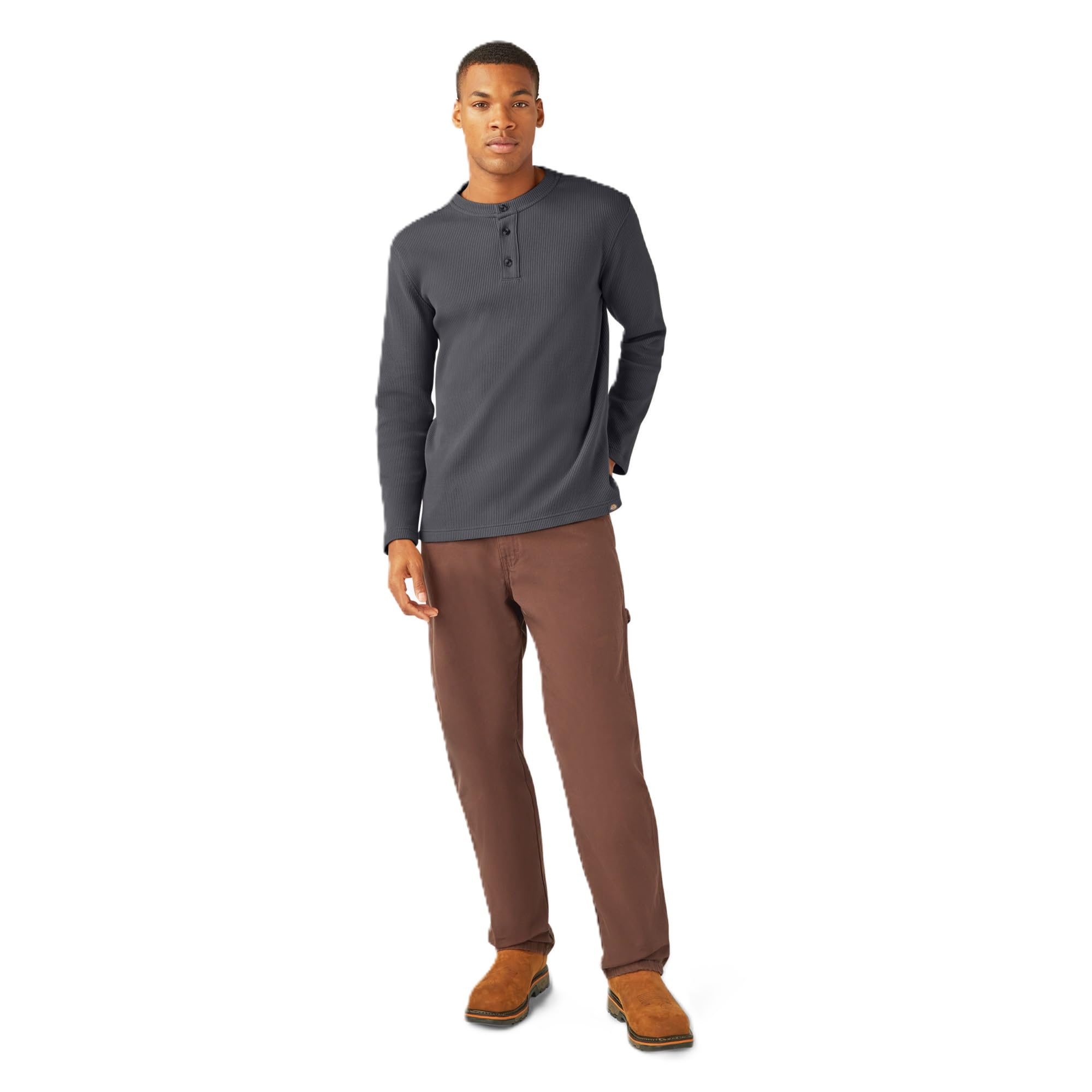 Dickies Mens L/S Thermal Henley