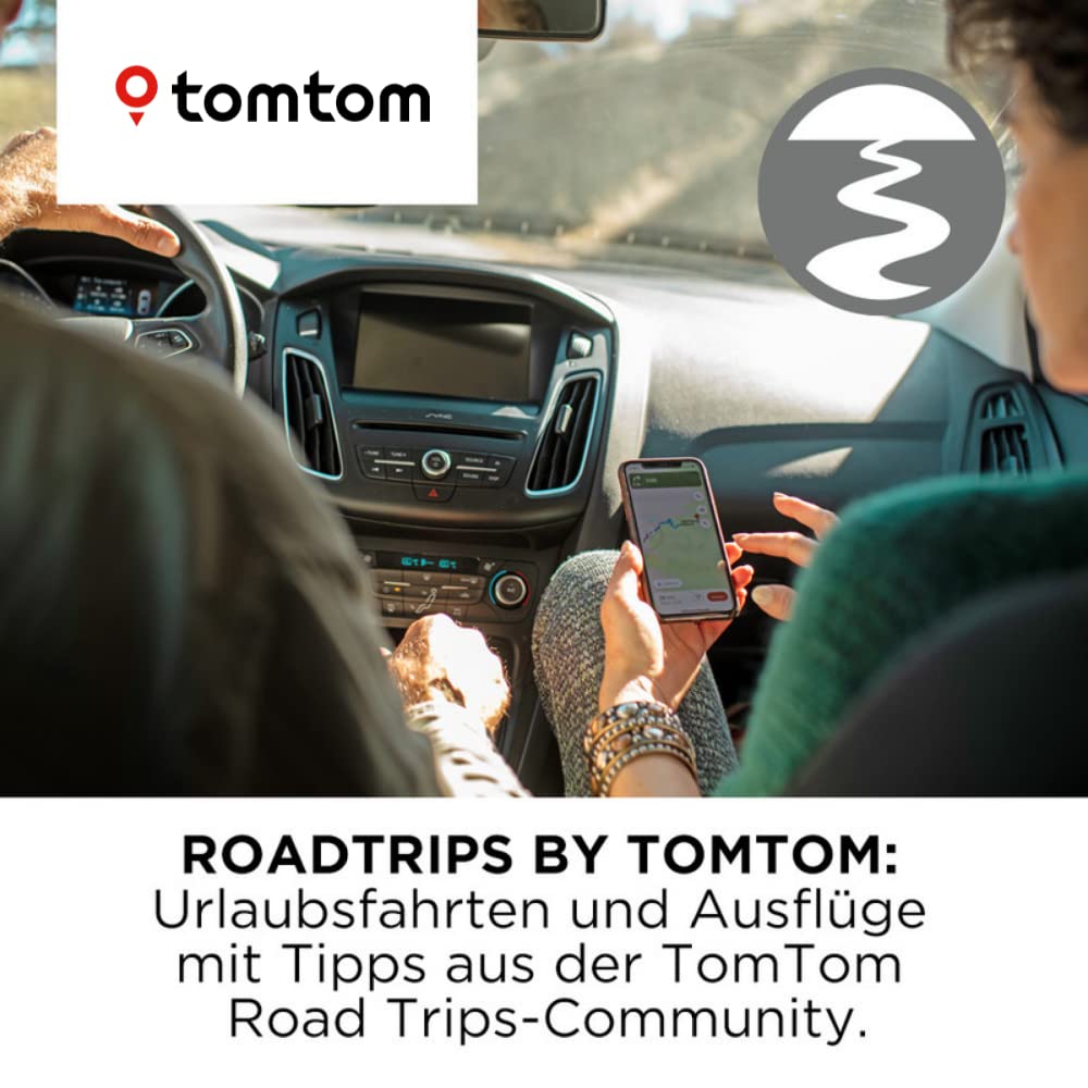 TomTom Navigationsgerät GO Basic (5 Zoll, Stauvermeidung dank TomTom Traffic, Karten-Updates Europa, Updates über WiFi) GO BASIC 5" EU45 T Schwarz