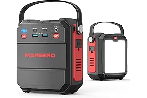 MARBERO Portable Solar Power Station: Stay Powered On-the-Go
