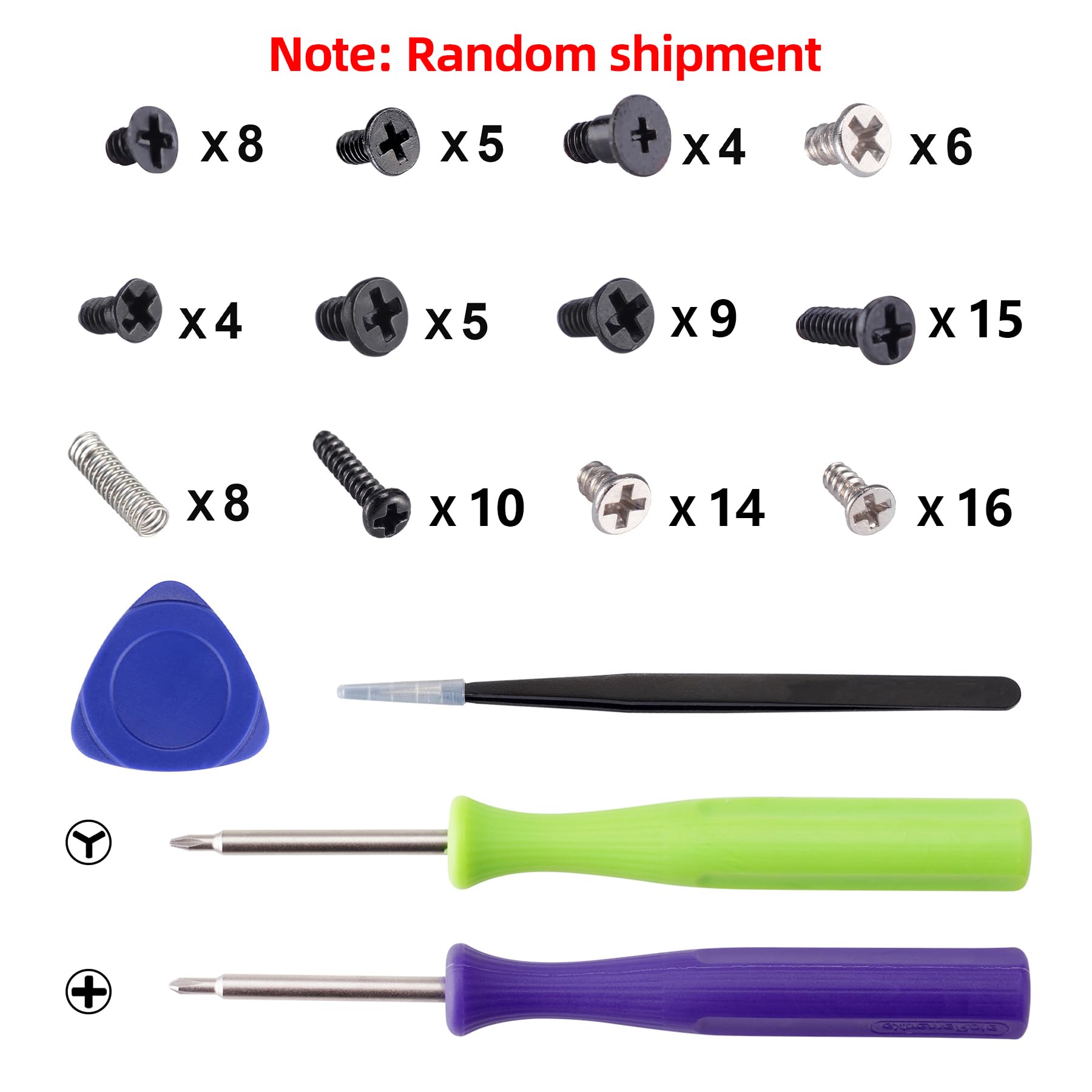 Amazon.com: eXtremeRate Cross Screwdriver Set Opening Tools Repair