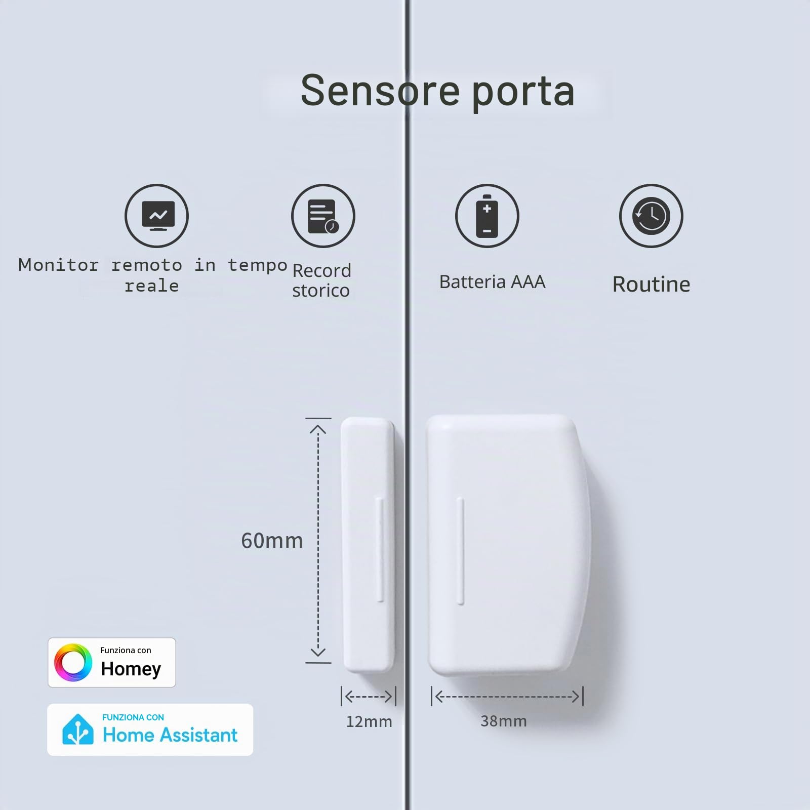 THIRDREALITY Zigbee Sensore di contatto Confezione da 4, Domotica, Funziona con Assistente Domestico, SmartThings, Aeotec, Hubitat o Echo Dispositivi con Hub Zigbee integrato, hub richiesto