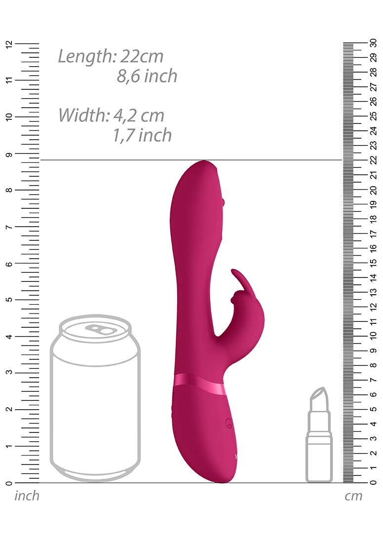 Shots VIVE - Mira Spinning G-spot Rabbit - Pink