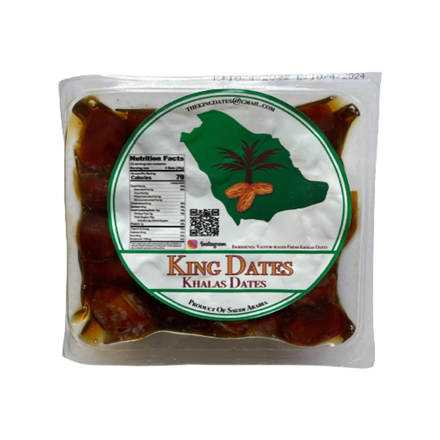 Amazon.com : KINGDATES (KHALAS DATES) Organic Natural Dried Fruits
