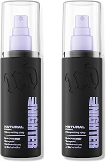 Urban Decay All Nighter Waterproof Makeup Setting Spray - Up to 24HR Wear, Natural Finish, Ultra-Fine Facial Mist, Transfer-Resistant, Foundation Face Primer, Hydrating, For All Skin Types