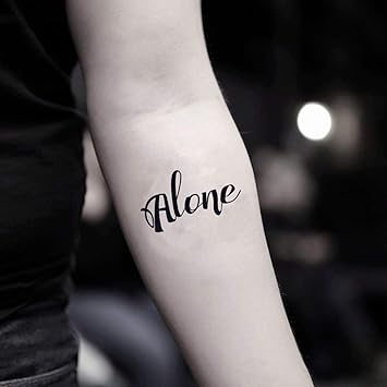 Temporary Fake Tattoo Alone Sticker Washable Tattoo Set Of 2 Www Ohmytat Com Amazon De Beauty Temporary Fake Tattoo Alone Sticker Washable Tattoo Set Of 2 Www Ohmytat Com Amazon De Beauty
