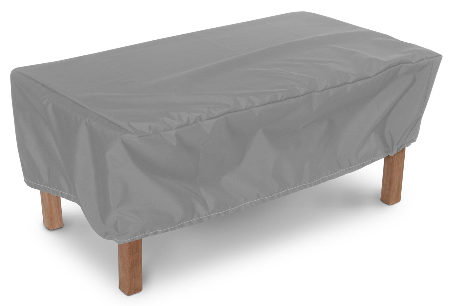 KoverRoos Weathermax 89327 42 by 30-Inch Ottoman/Small Table Cover, 42 by 30-Inch Width by 15-Inch, Charcoal