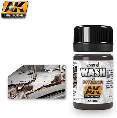 Ak Interactive Ak00093 - Interior Wash Model Making Highlights & Details