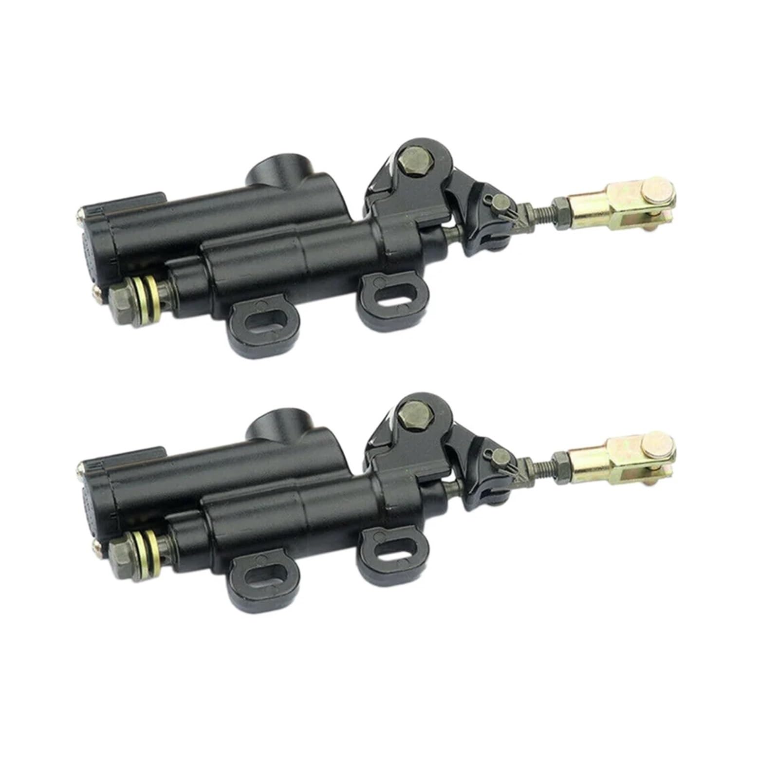 2 szt. Uniwersalna pompa hydrauliczna hamulca tylnego motocykla pasująca do Suzuki, pasuje do Kawasaki ATV, quada i crossa mpa hamulcowa motocykla Tylny cylinder hamulcowy