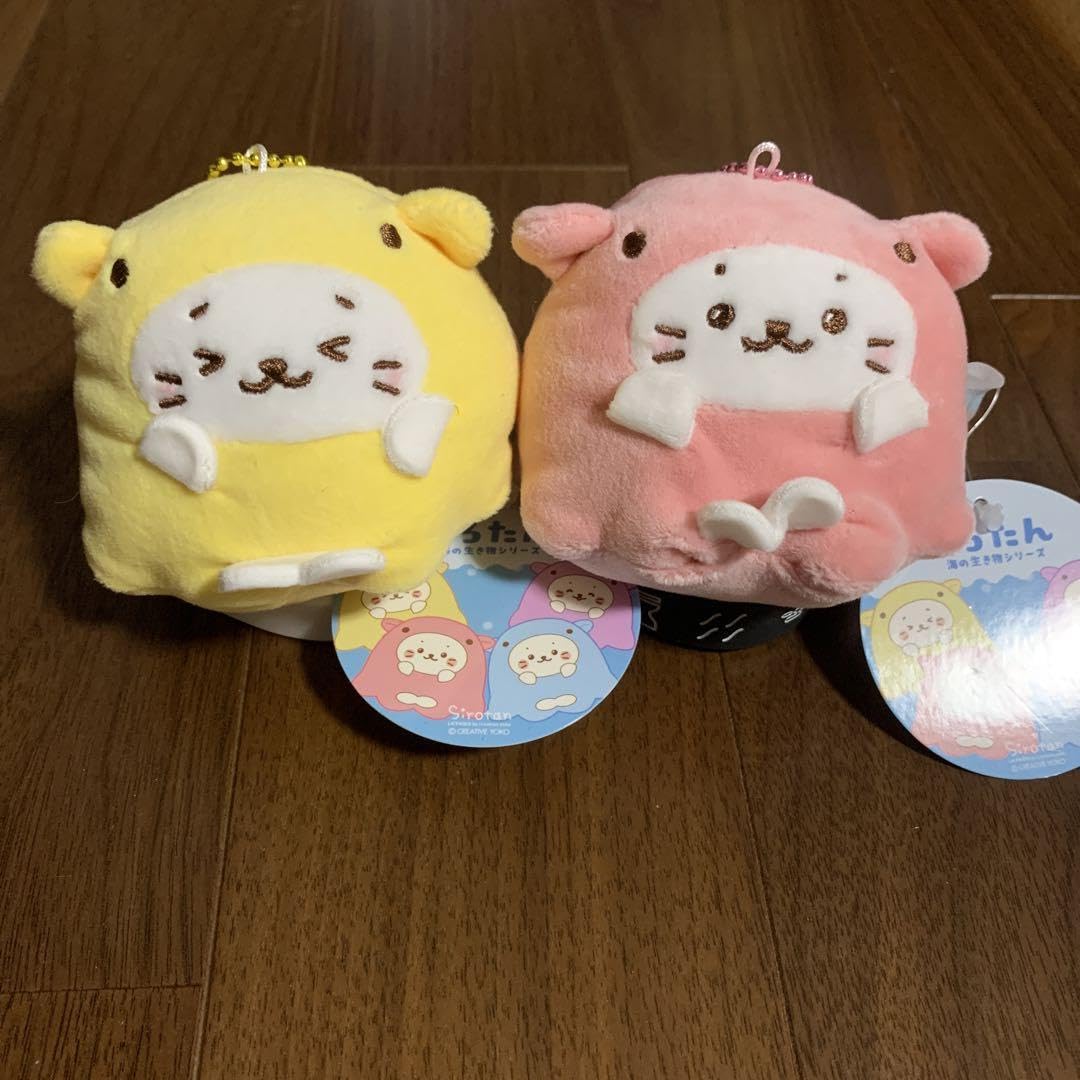 Amazon.co.jp: しろたん 海の生き物シリーズ ぬいぐるみ メンダコ 2つ