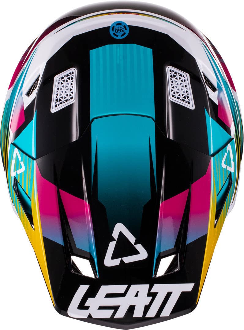 Leatt 1022010115 Casco Kit Moto 8.5 V22, Aqua, Xxl 63-64 Cm