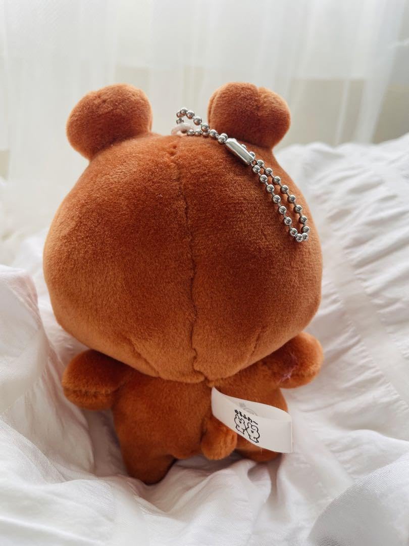 Amazon.co.jp: P丸様。ゆるふわ くまくん ぬいぐるみマスコット : おもちゃ
