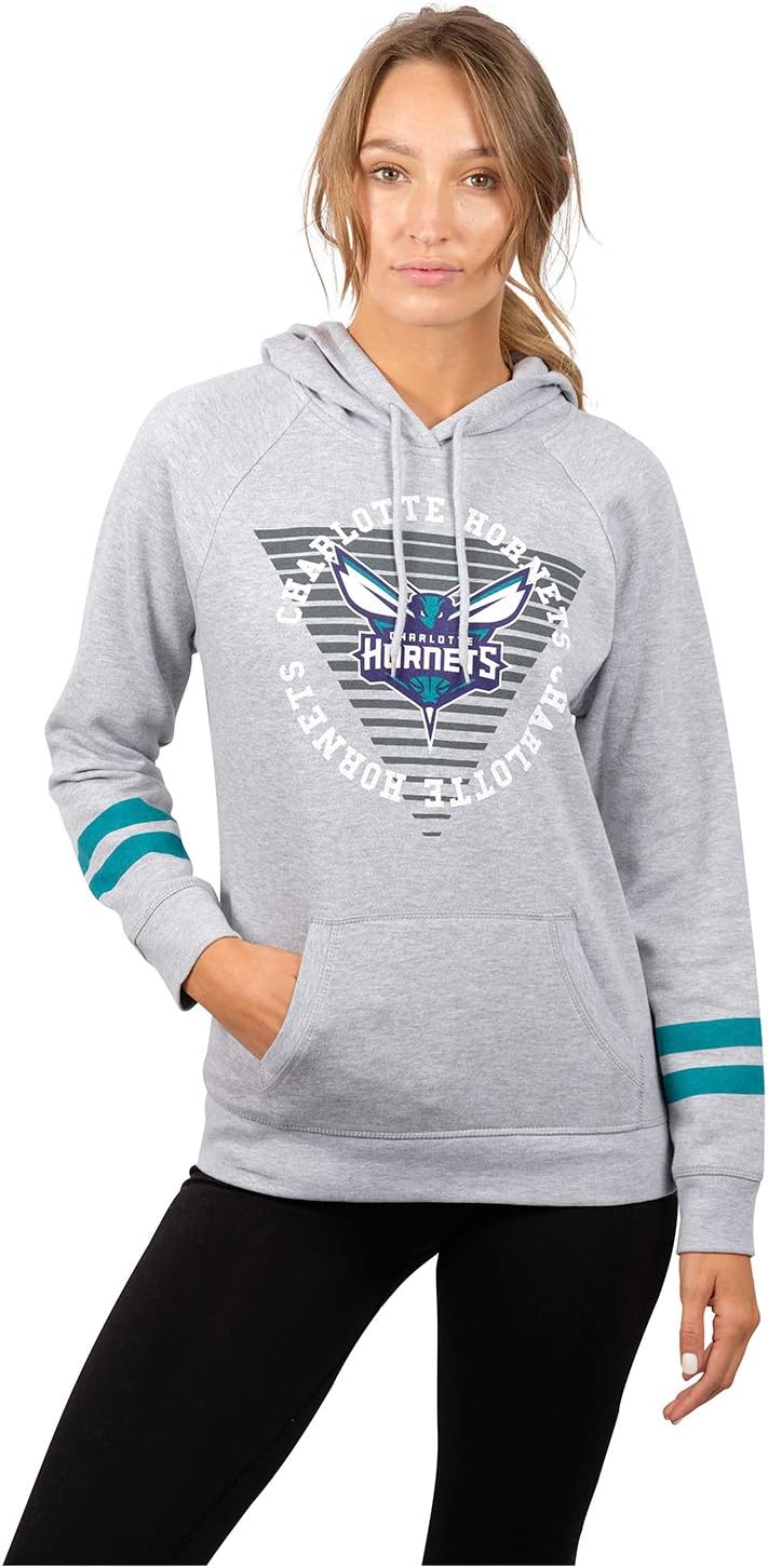 Ultra Game NBA womens Soft Fleece Crop Top Pullover Hoodie Womens