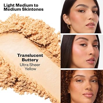 Kosas Cloud Set Loose Powder Translucent Setting + Blurring Powder - Translucent Buttery