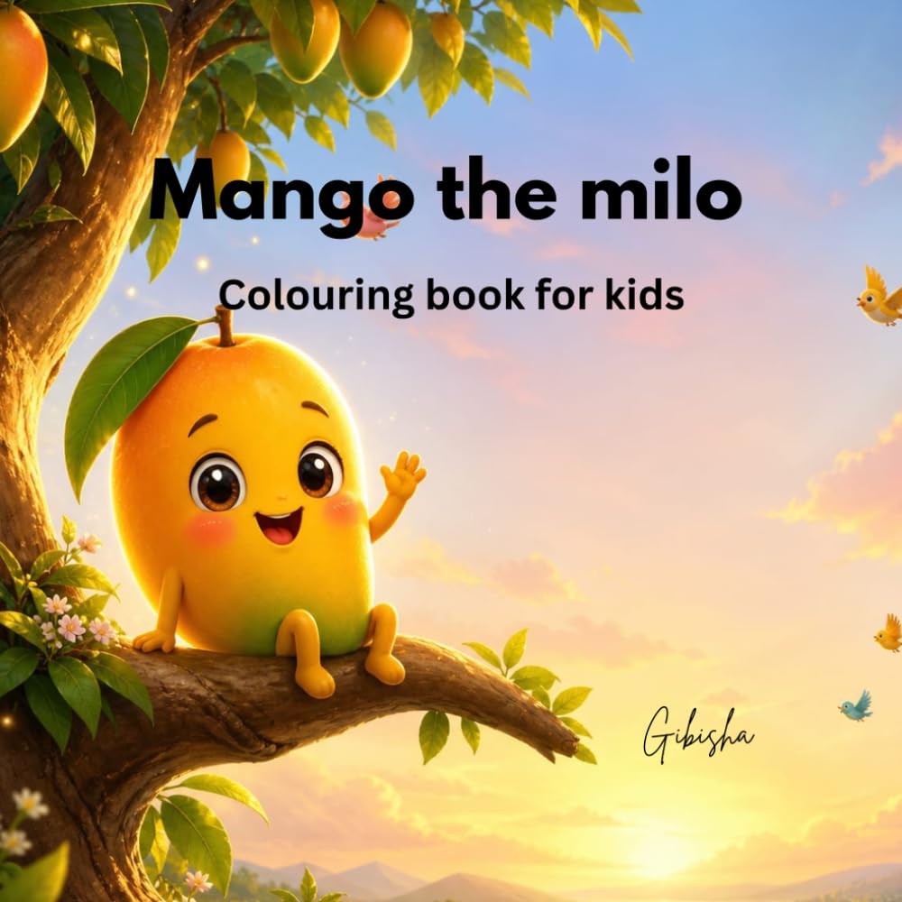 Mango the milo: Fun story and colouring book for kids