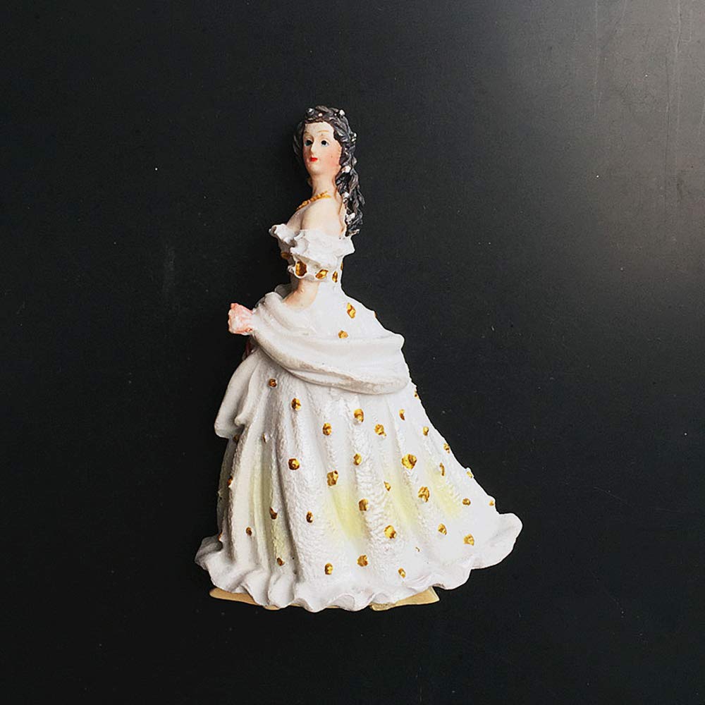 Magnete Frigo 3D Principessa Sissi – Souvenir Di Vienna Austria, 6x9 Cm, In Resina - 2