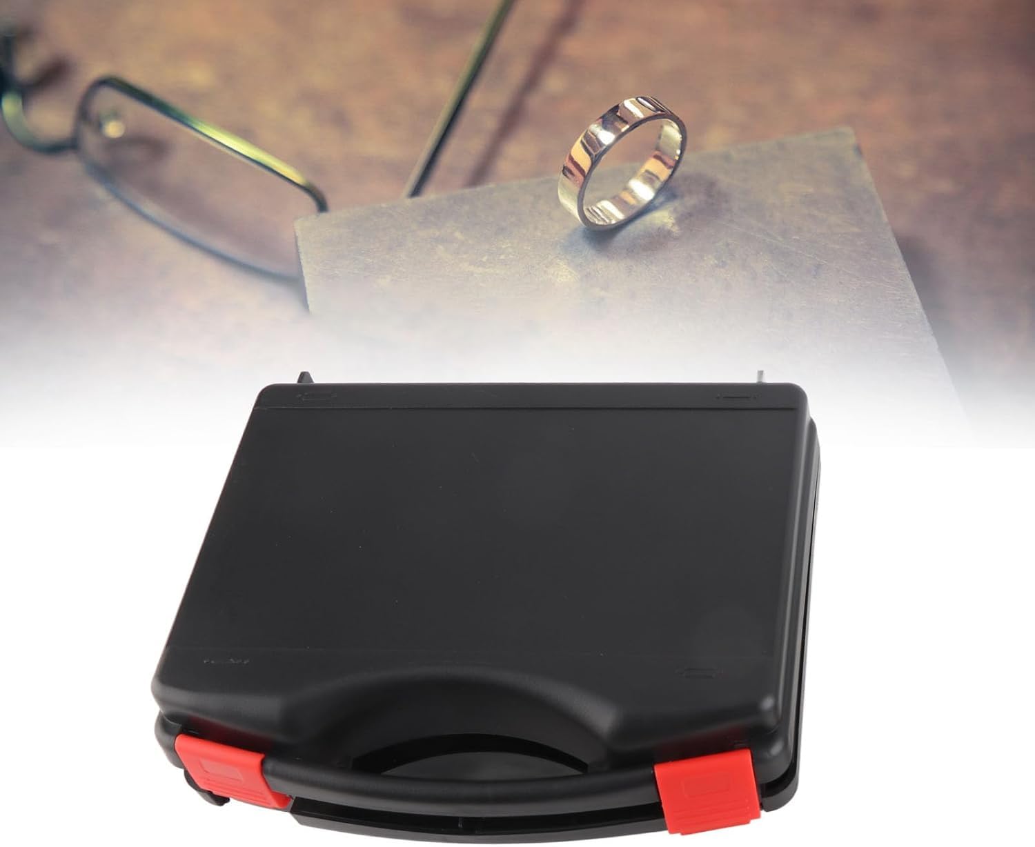 Eoweiot Herramienta multifuncional de alta dureza para doblar anillos, ideal para la reparación de joyas y la elaboración de metales blandos.