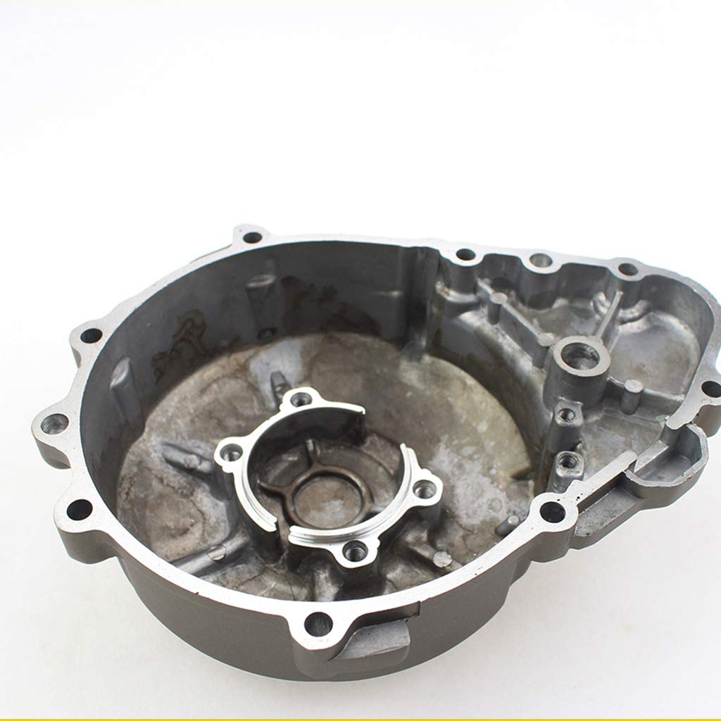 Protector Cárter Motor Kawasaki ZX9R 1998-2003 - Cubierta Lateral Estator, Plástico ABS Plateado