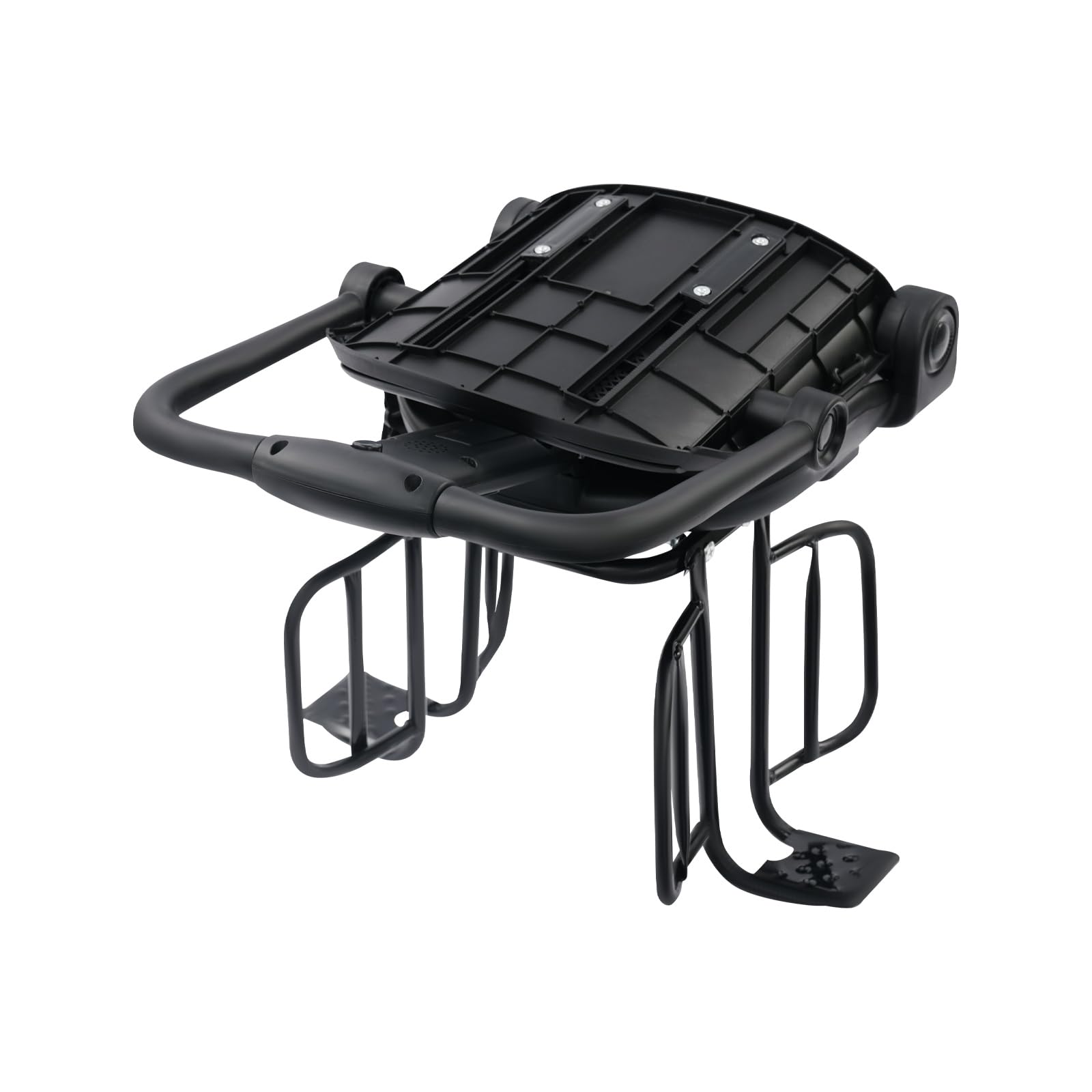 Kinderfahrradsitz ab 1 bis 8 Jahre, Rücksitz für Kinderfahrräder, Sicherheit Fahrrad-Zubehör für Outdoor, verstellbare Gurt, Tragfähigkeit 30kg, hoher Barriere