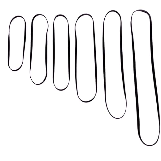 Turntable Drive Belt for All Brands Models Electronic Drive Turntable/Phono/Record Player Vinyl/Old Record Player, Tape, CD Plattenspieler Replacement Drive Belt ((206 * 5 * 0.7mm))