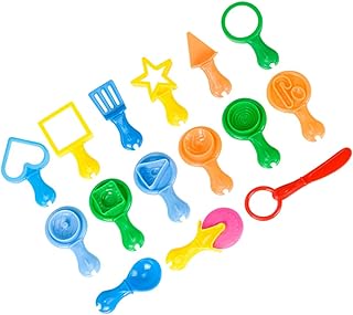 SEWACC 15 Pçs Brinquedos Toodler Brinquedos Para Crianças Argila Para Crianças Ferramentas De Massa De Argila Playset Ferramentas De Massa De Argila Para Crianças Brinquedo De Educação