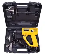 Stanley Soprador Térmico com Maleta de Ferramentas e 5 Acessórios, Ajuste de Fluxo e Temperatura Variáveis, Potência 1800W, Modelo STXH2000K, 220V