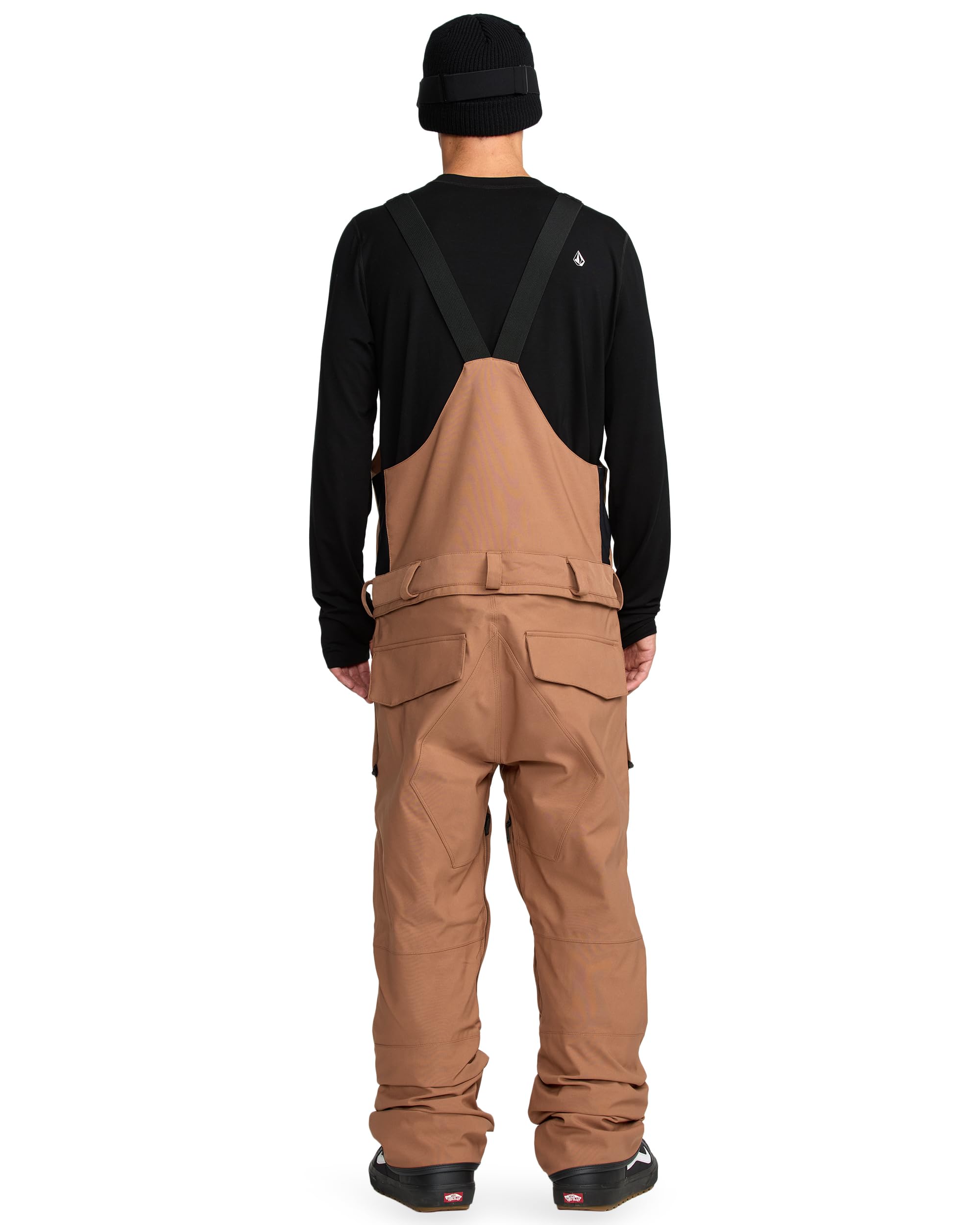 Volcom Pantaloni da Snowboard da Uomo Roan Bib – 15k Impermeabili 2 Strati Repreve Fibers