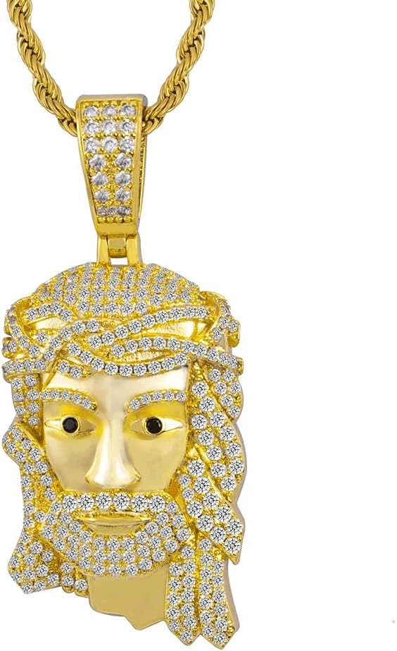 Wfcqnb 直輸入品激安 ヨーロッパとアメリカのクロスクリエイティブポートレートジュエリーファッションブランドメンズペンダントヒップホップイエスヘッドネックレスペンダントカスタムギフト アニメnaruto ナルト 綱手 Coの Gold Color Wfcqnb 直輸入品激安 ヨーロッパとアメリカのクロスクリエイティブポートレートジュエリーファッションブランドメンズペンダントヒップホップイエスヘッドネックレスペンダントカスタムギフト アニメnaruto ナルト 綱手 Coの Gold Color
