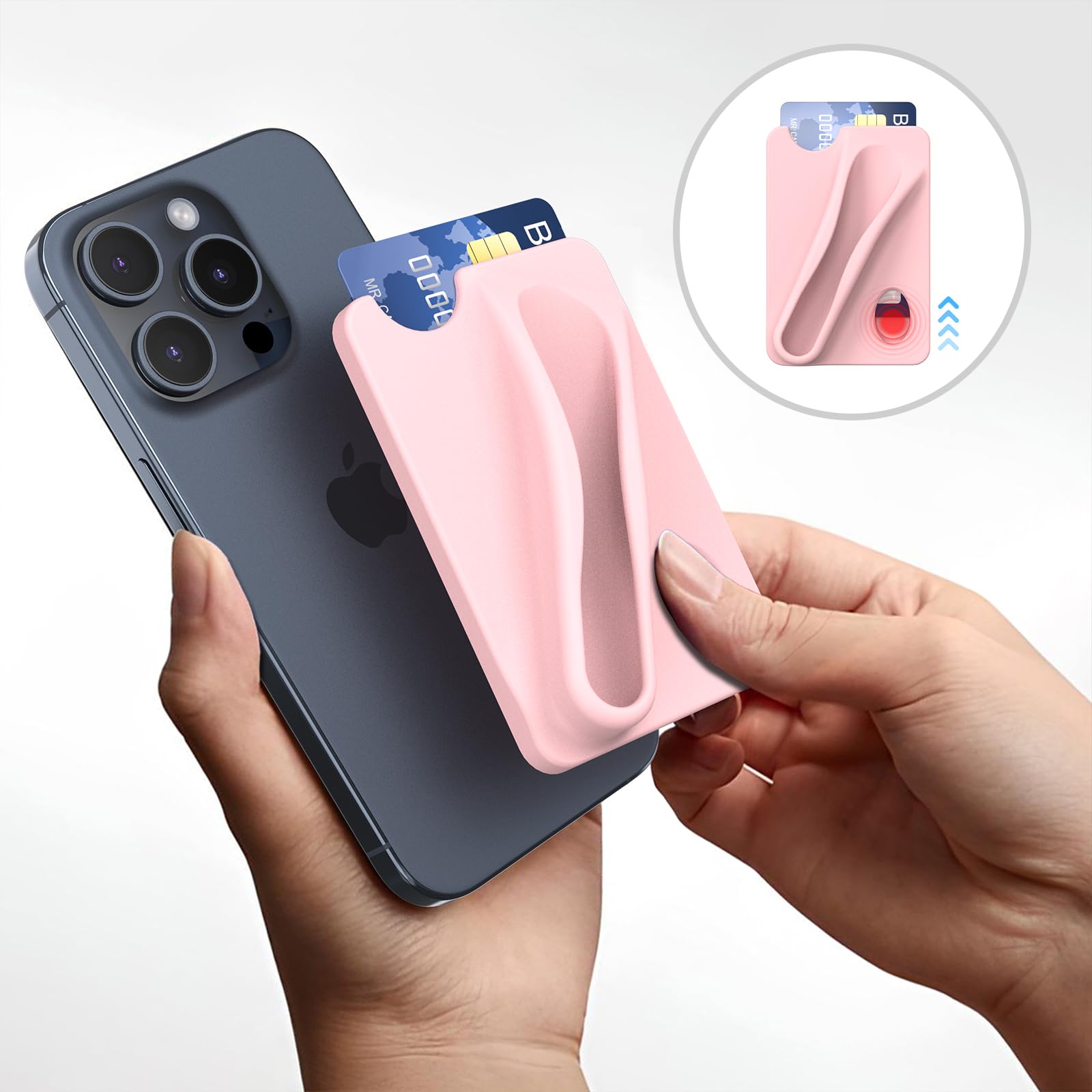 Amazon.com: DOB SECHS Silicone Lip Holder with Card Holder