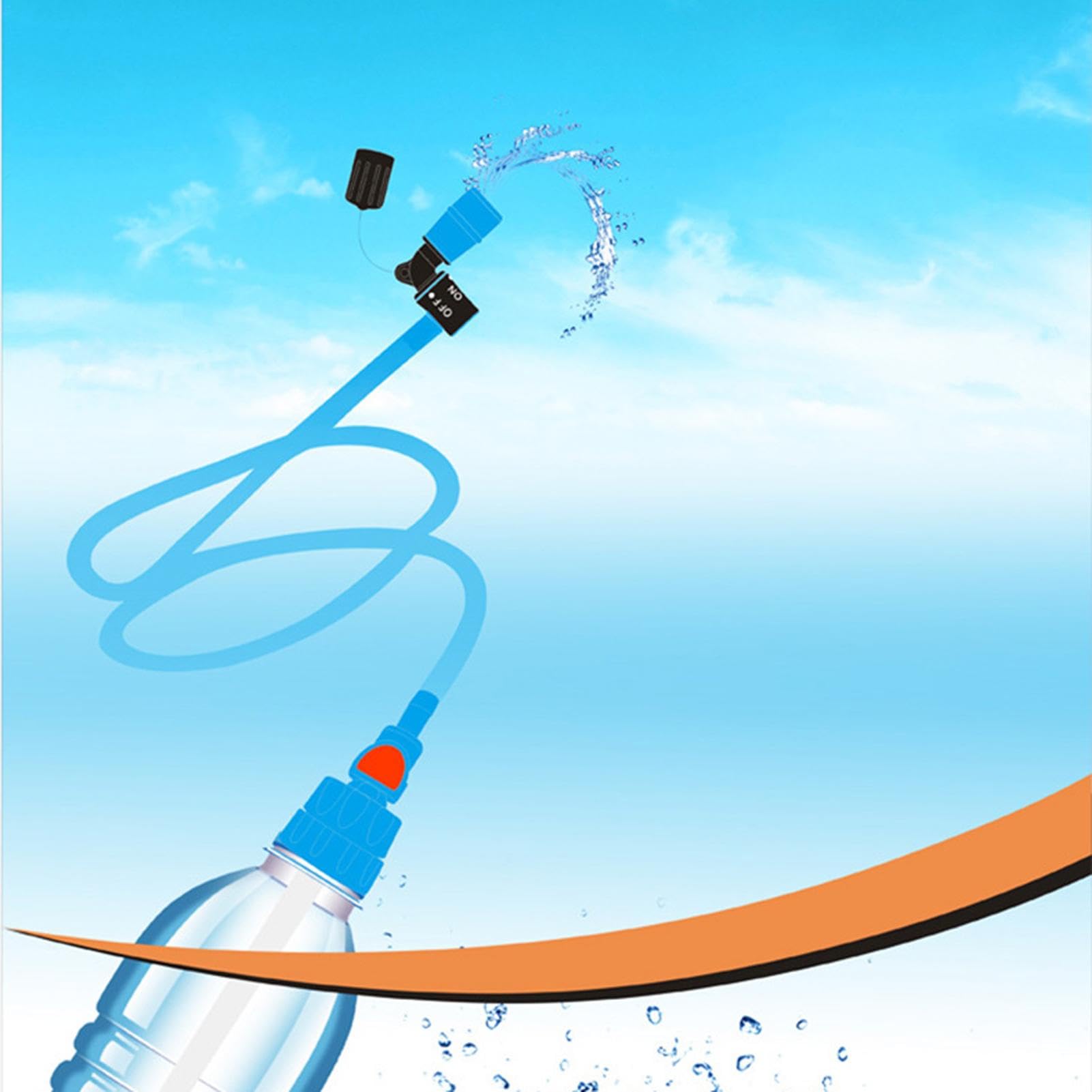Tuyau D'hydratation Gralara 100 Cm - Silicone Et PVC - Dégagement Rapide - Valve Anti-fuite - Compatible Sac à Dos D'eau