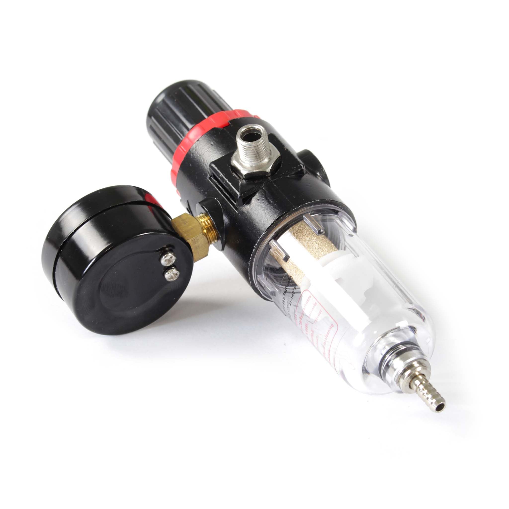 Akcesoria do aerografu – regulator ciśnienia filtr separator wody 7bar 9,51mm 12,91mm kompresora