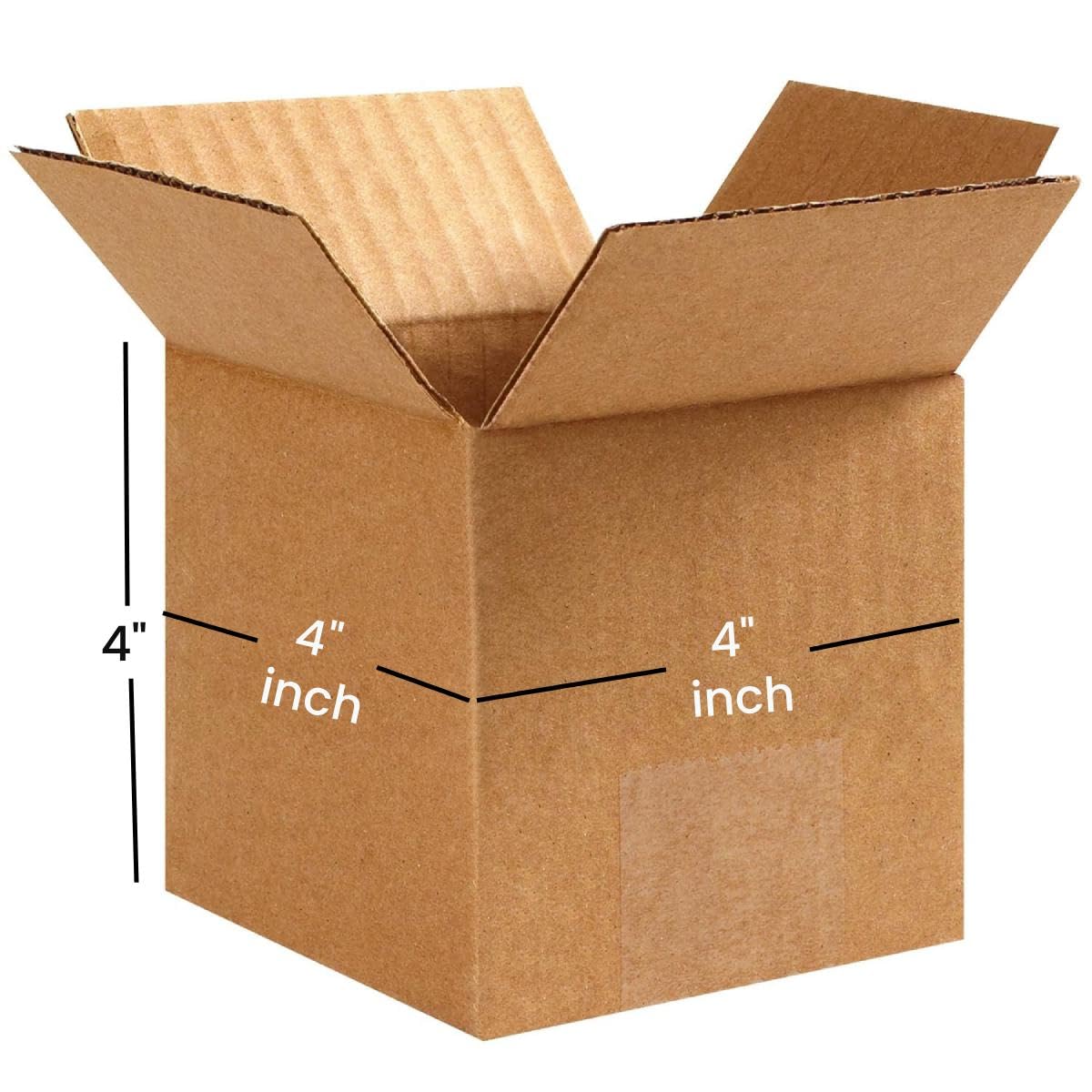 DCGPAC 3Ply Brown Corrugated Universal Box For Packing 4x4x4 In, Small Item Packaging & Shipping Boxes for Gifts, Crafting, Cube, Cupcake Boxes, Easy Assemble Boxes (Pack of 100pcs) (B0CJMD3HY2) Amazon Price History, Amazon Price Tracker