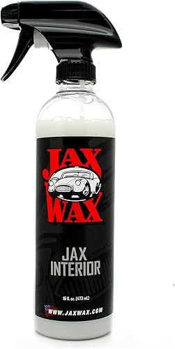 Jax Wax Interior Detailer - Limpiador y acondicionador de un solo paso, limpiador interior de coche y barco, 16 onzas