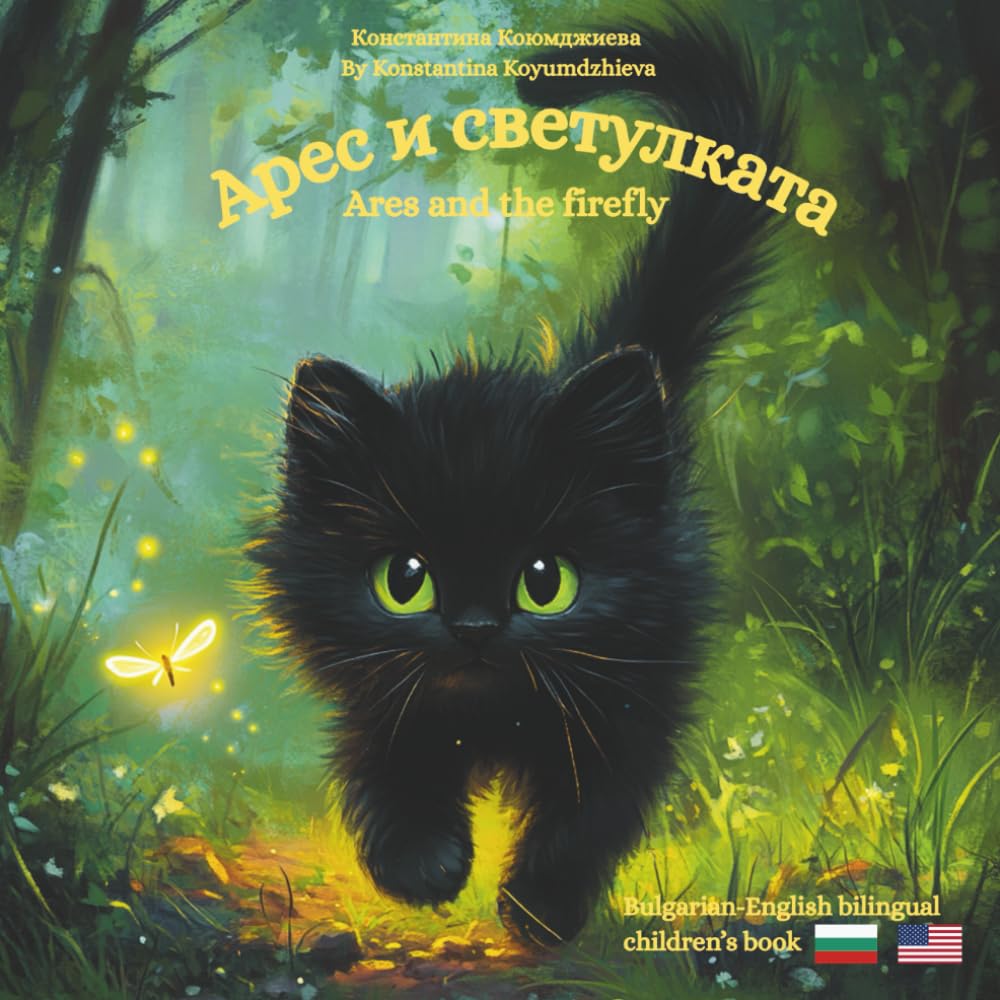 Ares and the firefly- Арес и светулакта: A Bulgarian English bilingual children's book (Bulgarian language edition) (Athena and Ares Adventures - ... ... Bulgarian English bilingual children's books)