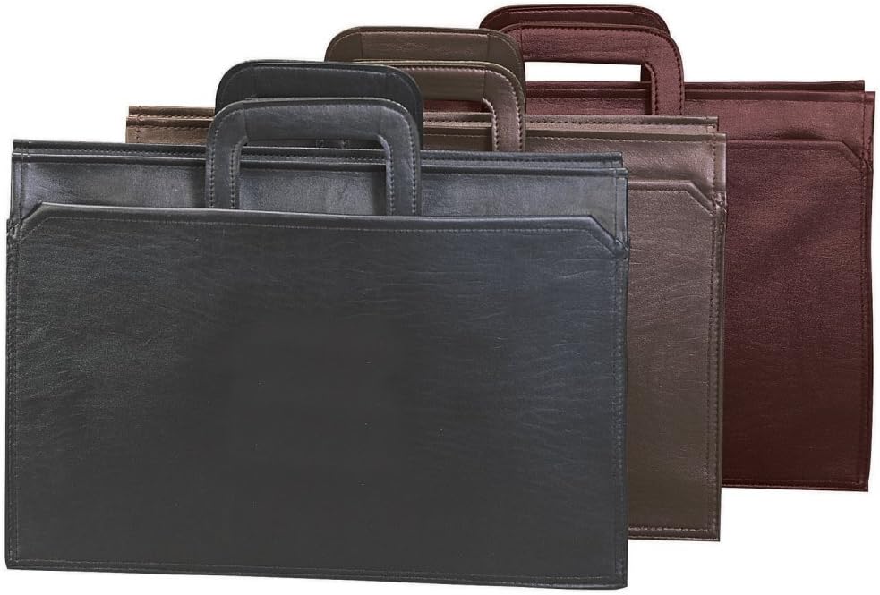 Preferred Nation Handle Portfolio Briefcase, Black