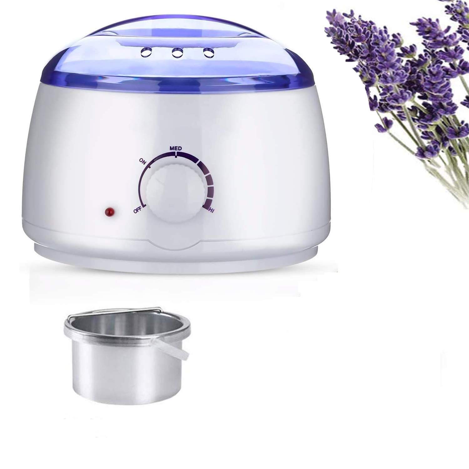 Wax 100 Warmer Hot Wax Heater for Hard, Strip and Paraffin Waxing, Automatic Wax Machine For Women, Wax Automatic Waxing Kit