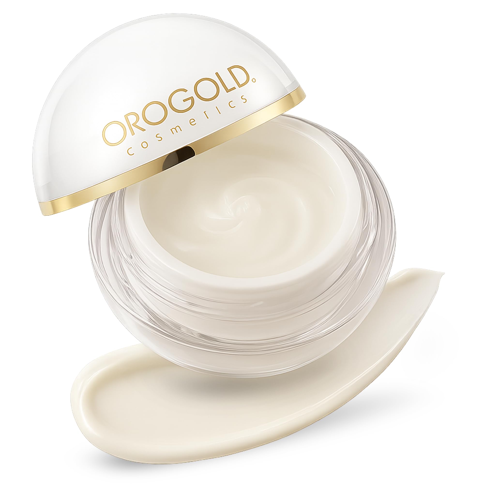 Orogold White Gold Day Moisturizer - 24k Gold Deep Moisturizer with White Tea, Chamomile, Shea Butter, Vitamin C and E - 1.6 Oz