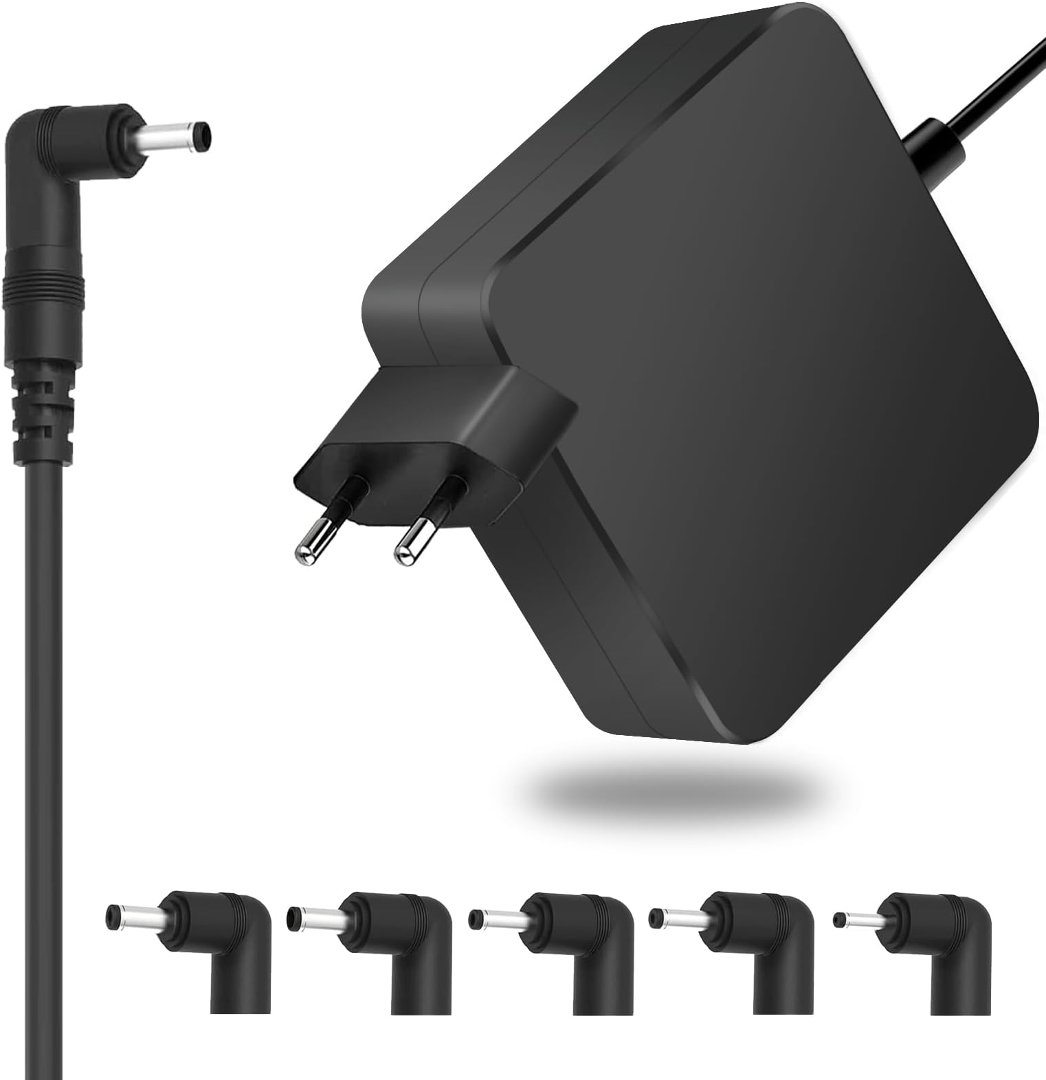 Cargador Usado Portátil Cargador Portátil 19V 3.42A 65W Con Conector 5.5x2.5mm - Fuente De Alimentación Para Asus, Lenovo, Toshiba Adaptador Lenovo Toshiba