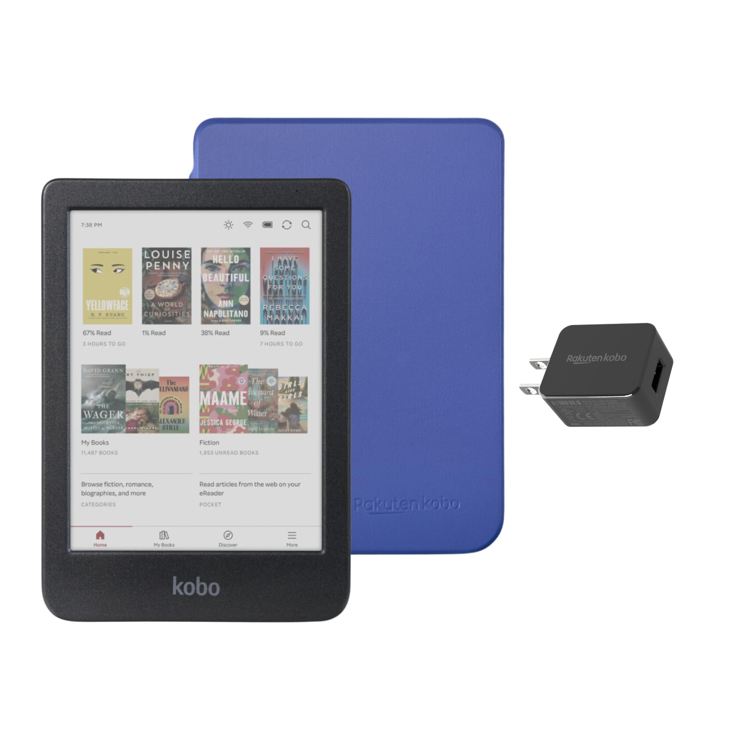 Amazon.com: Kobo Clara Colour eReader with Case Bundle (Cobalt