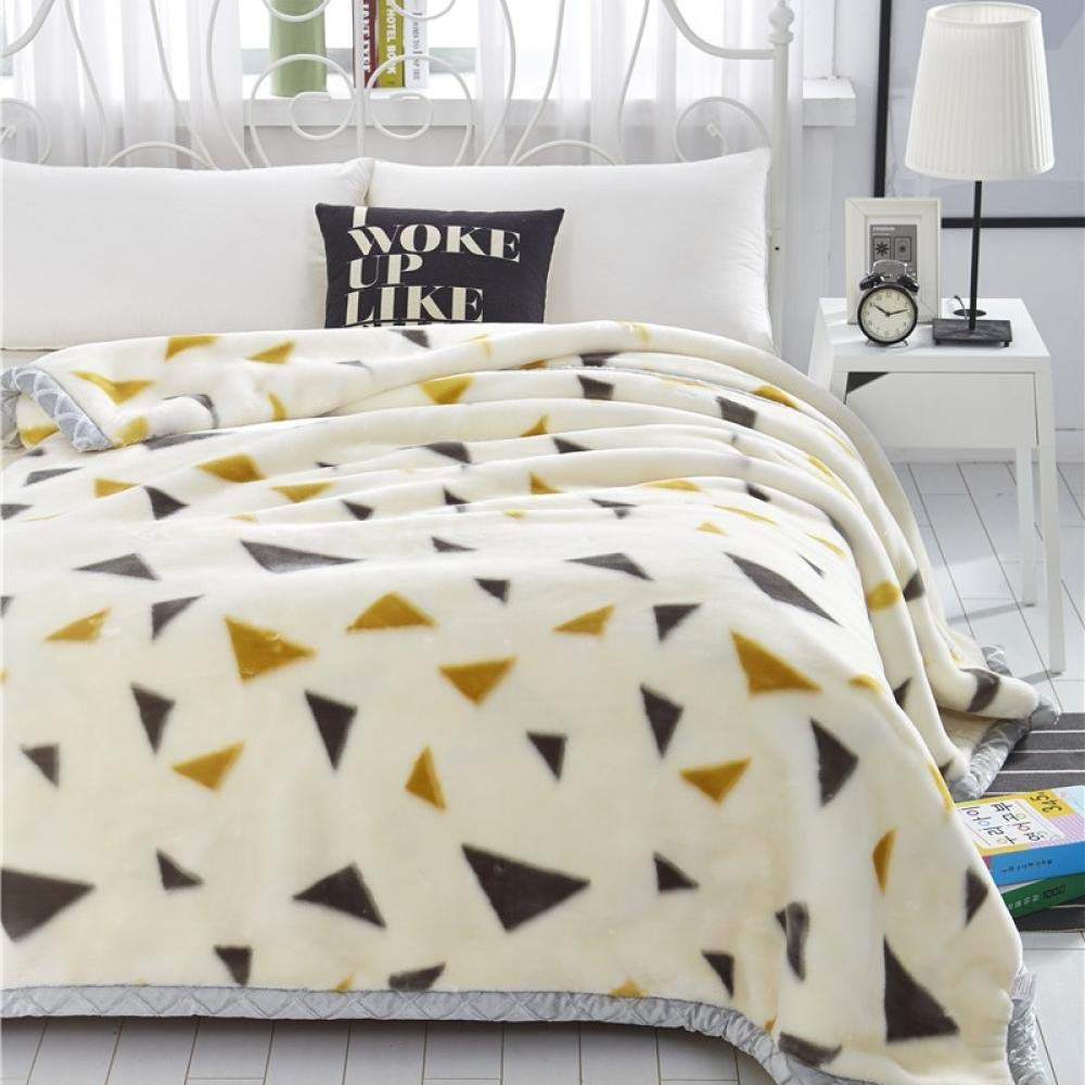 Couverture microfibre 150x200 anti-froid pour sieste et bureau doux