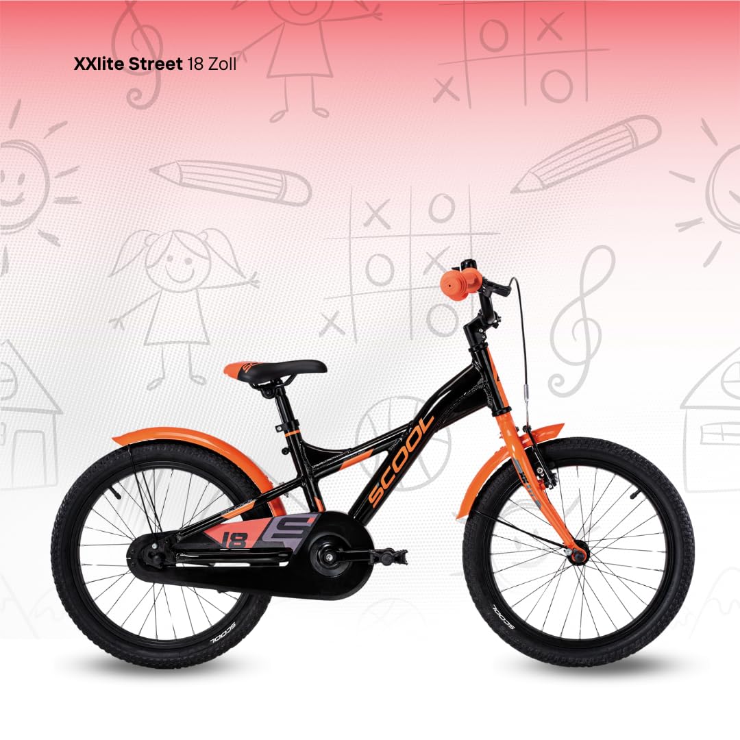 S'COOL XXlite Kinderfahrrad 18 Zoll - Sportlich & Sicher Für Jungen & Mädchen