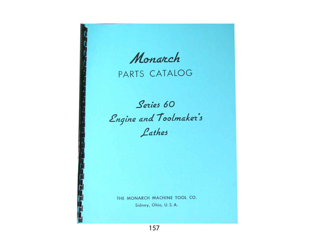 Monarch Lathe Series 60 Parts Catalog Monarch Books