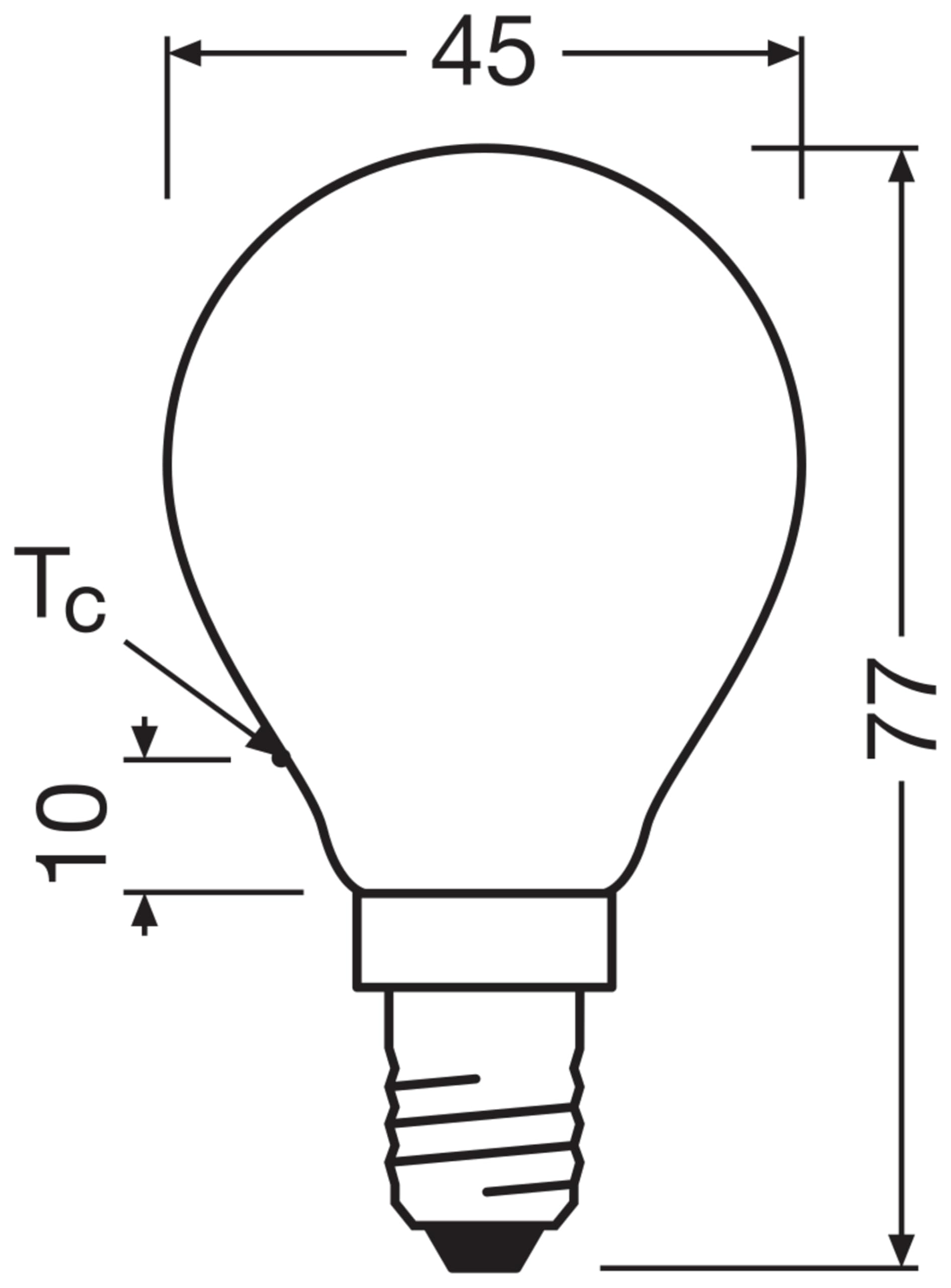 Osram LED Star Globe LED-Lampe in klassischer Miniballform, 5.5 W / 806 lm, 4000 K für kaltweißes Licht, CRI 80, aus gefrostetem bleifreiem Glas, E14 Sockel, IP20, EEK D, 45mm DM,6-Pack