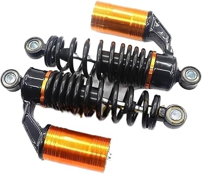 Motorbike Shock Absorbers 1 pair 210/290MM Spring Rear Shock Absorber With Decorative Rear Damping For Citycoco Modified Accessories parts