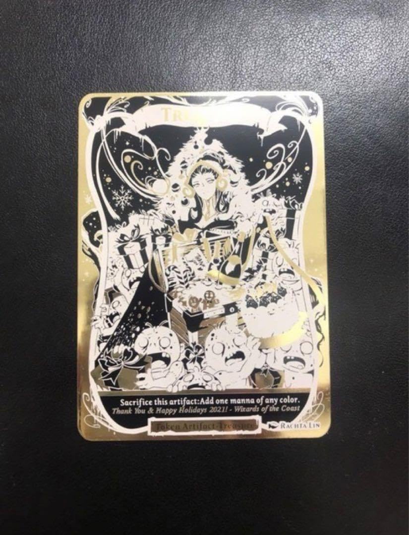 【 なー 】宝物、構築物など（金属風） MTG ハンドメイドトークン １種 なー 】宝物、構築物など（金属風） MTG ハンドメイドトークン 1種 再