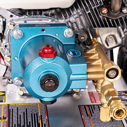 SIMPSON Cleaning ALH3228-S Aluminum Gas Pressure Washer Powered by HONDA GX200 3400 PSI at 2.5 GPM