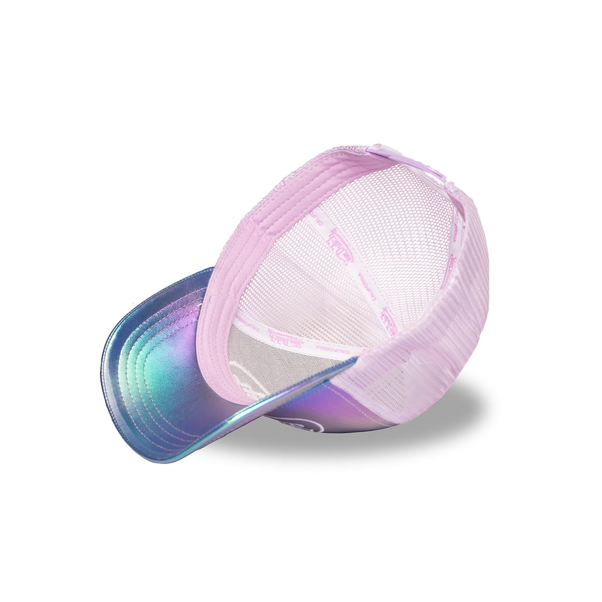 Von Dutch Casquette Homme & Femme, Trucker HOLOGRAPHIQUE, Violet Holo