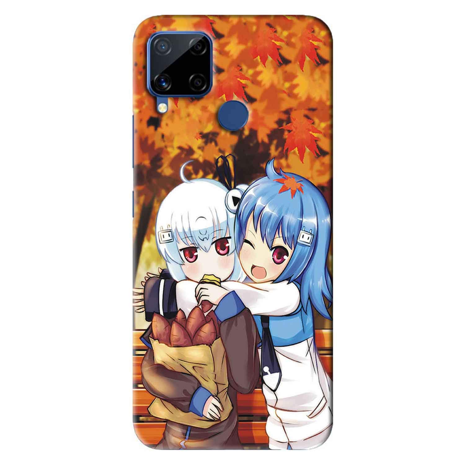 NDCOM for Realme C15 Back Cover Bilibili Douga Cartoon Printed Hard Case