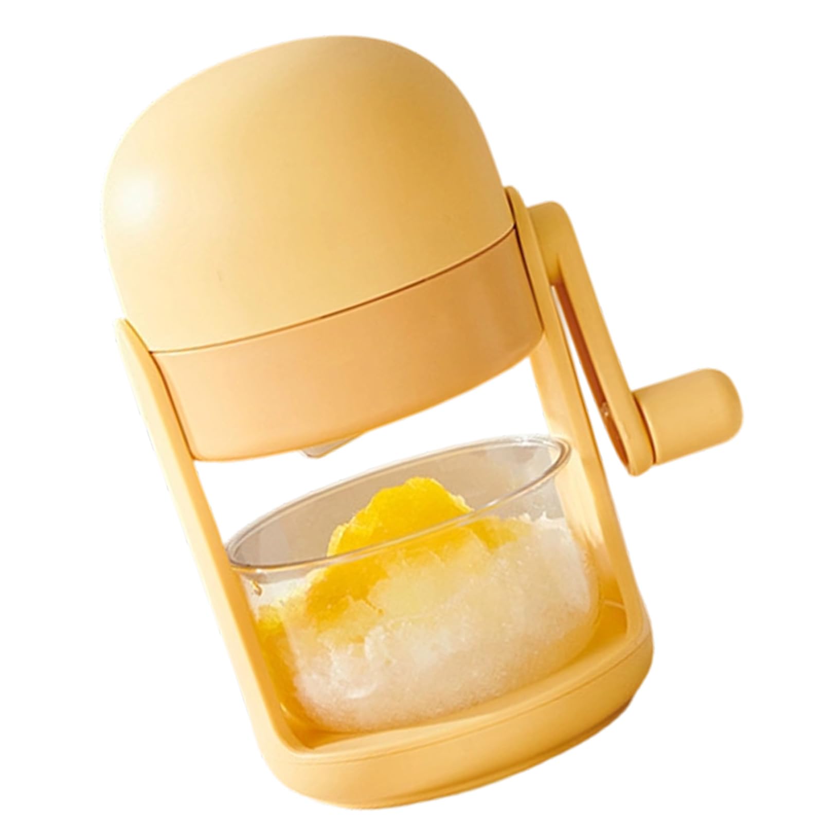 Tsophreniq Hand Operated Ice Shaving Device Great for Camping and Home Gatherings Simple Setup Denial Power Needed Home Ice Crusher